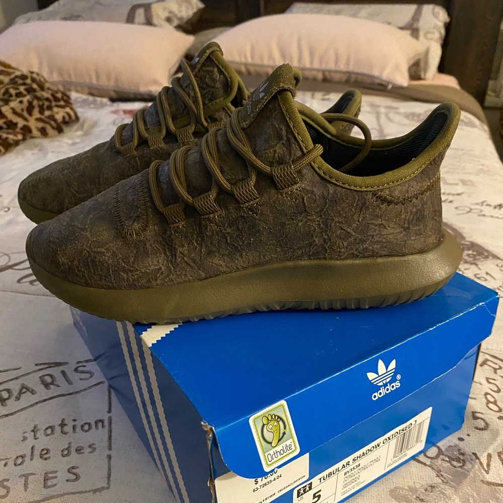 Adidas Army Green sneakers